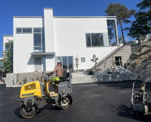 Vältar en garageuppfart